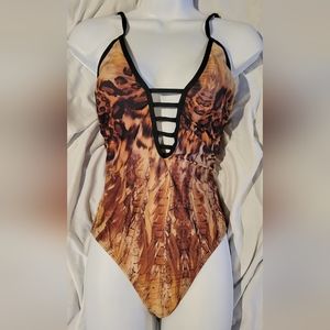 🩱HP Athena one piece lace up swimsuit